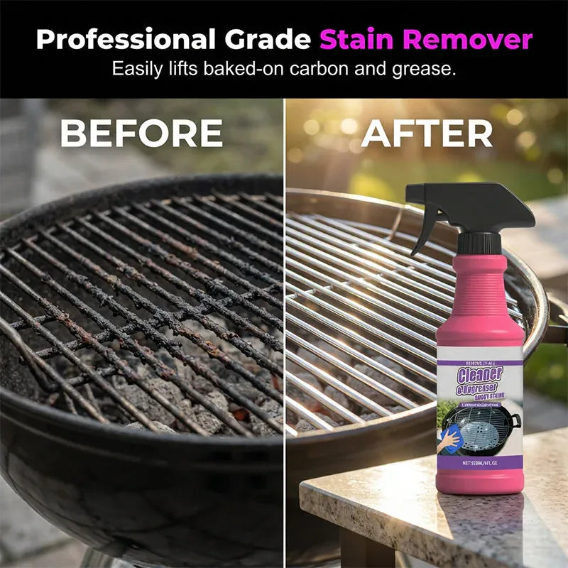 Clean and restored barbecue grill