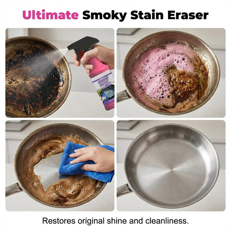 Professional-grade stain removal for cooking equipment