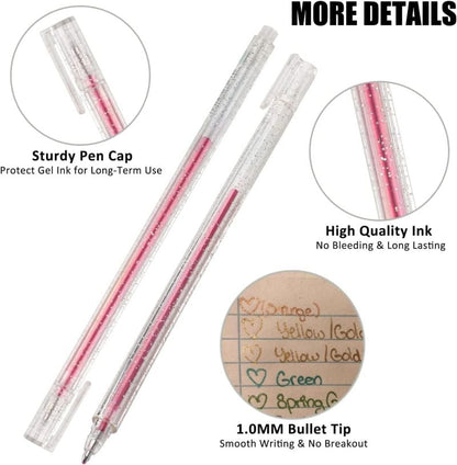 🌈LAST DAY SALE ✨50K+ SOLD!🎁Glitter Gel Pen Set