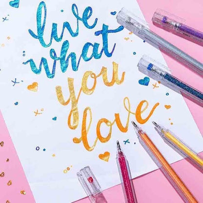 🌈LAST DAY SALE ✨50K+ SOLD!🎁Glitter Gel Pen Set