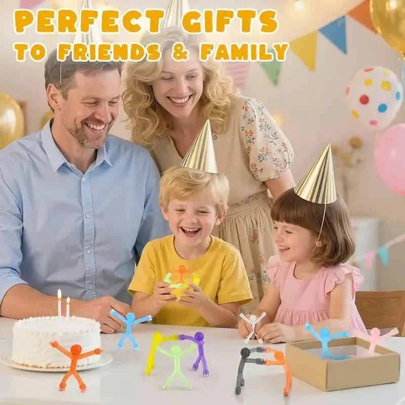 Bend, Snap & Build Magnetic Figures | 10-Piece Set
